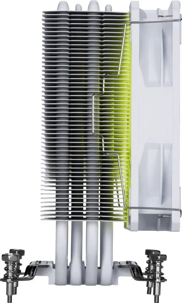 Alt view image 4 of 6 - MSI MAG COREFROZR AA13 White Air CPU Cooler, Single 120mm PWN Fans, ARGB lighting controlled by software