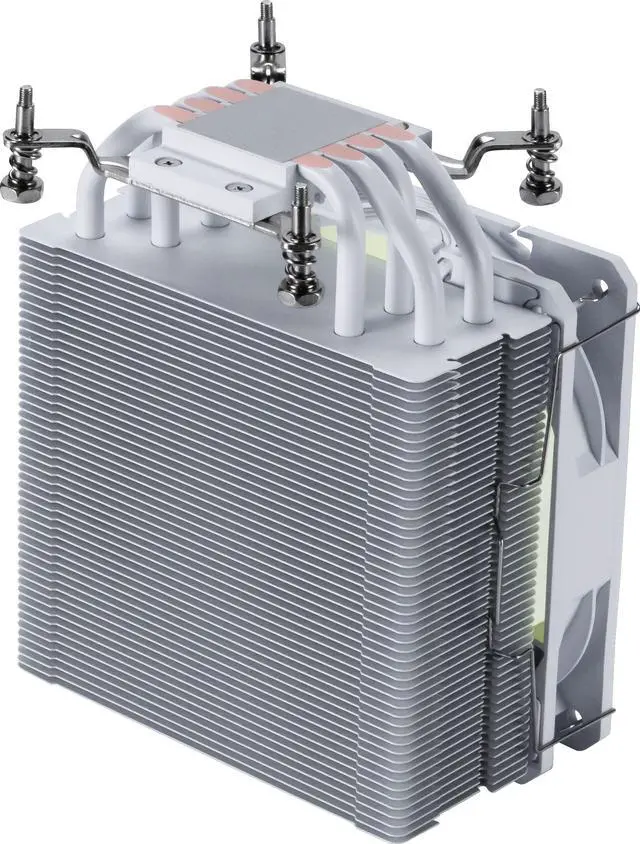 Alt view image 5 of 6 - MSI MAG COREFROZR AA13 White Air CPU Cooler, Single 120mm PWN Fans, ARGB lighting controlled by software