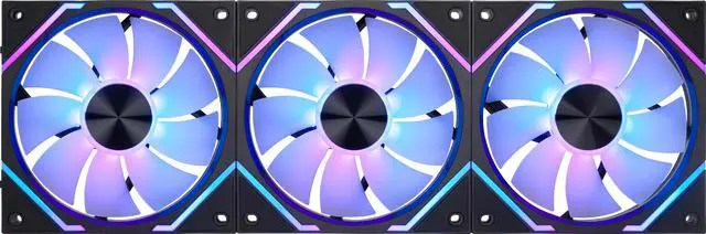 Main image of MSI MPG EZ120R ARGB 3fan/pack, Magnetic Connection, Mystic Light Sync, Exclusive Fluid Dynamic Bearing Structure