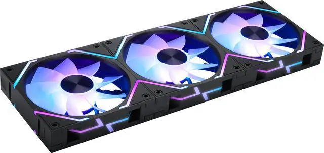 Alt view image 2 of 11 - MSI MPG EZ120R ARGB 3fan/pack, Magnetic Connection, Mystic Light Sync, Exclusive Fluid Dynamic Bearing Structure