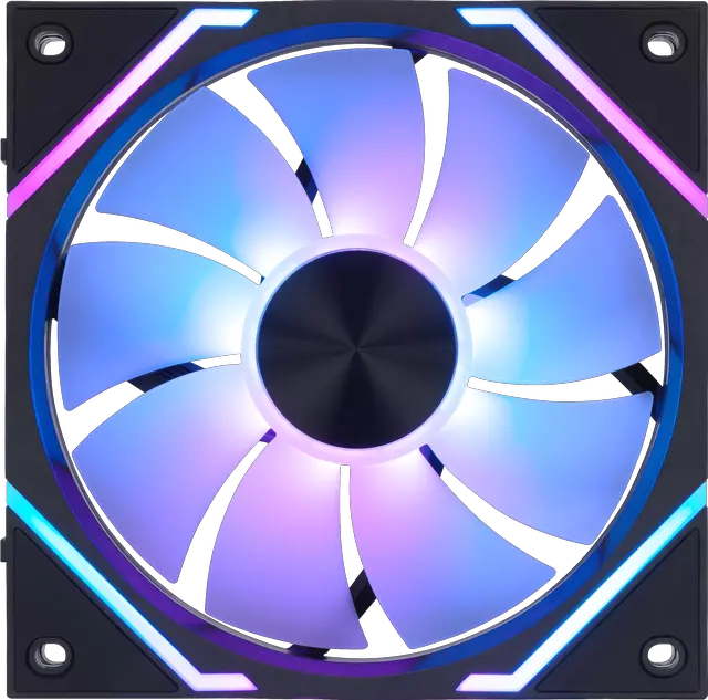 Alt view image 6 of 11 - MSI MPG EZ120R ARGB 3fan/pack, Magnetic Connection, Mystic Light Sync, Exclusive Fluid Dynamic Bearing Structure