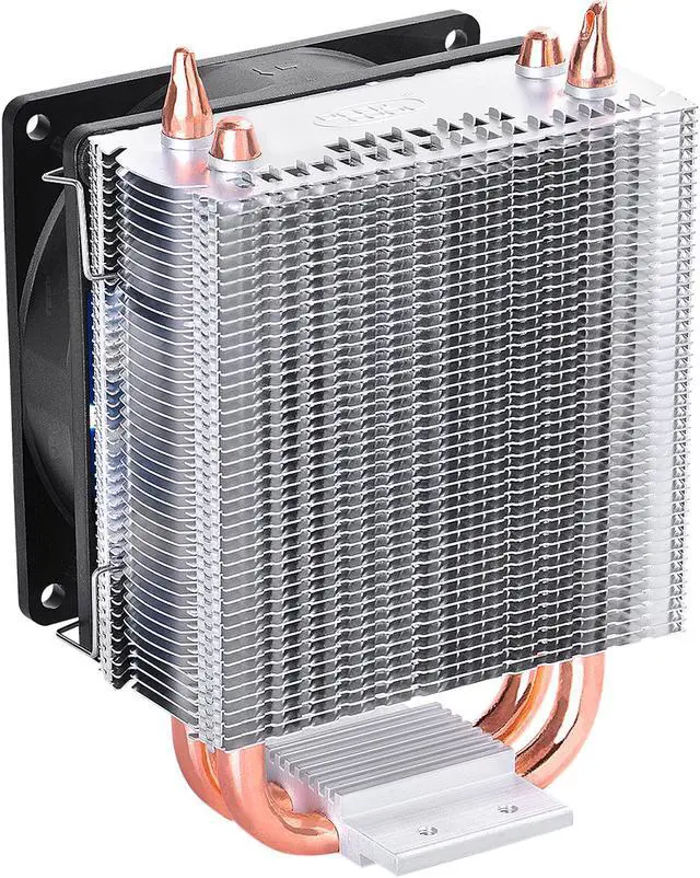 Alt view image 2 of 8 - DEEPCOOL ICE BLADE 200M-CPU Cooler Dual 8mm Heatpipes and Dual 92mm PWM INTEL/AMD AM4 Compatible