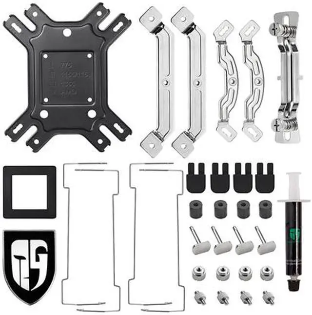 Alt view image 11 of 12 - DEEPCOOL Gamer Storm Lucifer V2-CPU Cooler 140mm PWM Rubber Fan Twin-tower Metal Mounting Kit Fanless Option Support LGA 2066 / AM4