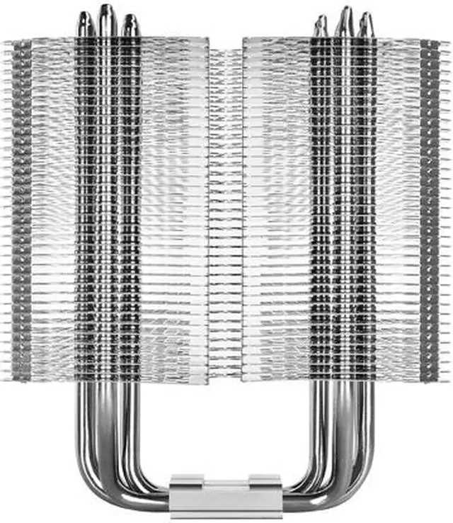 Alt view image 8 of 12 - DEEPCOOL Gamer Storm Lucifer V2-CPU Cooler 140mm PWM Rubber Fan Twin-tower Metal Mounting Kit Fanless Option Support LGA 2066 / AM4