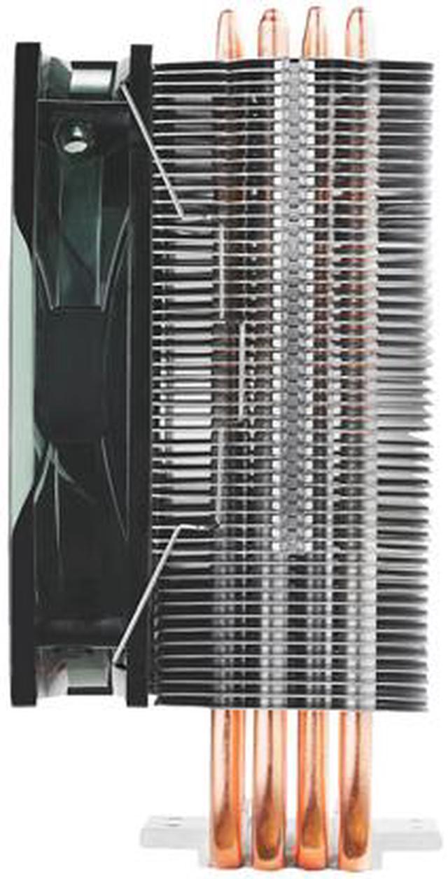 Alt view image 4 of 14 - DEEPCOOL GAMMAXX 400 CPU Air Cooler 4 Direct Contact Heatpipes, 120mm PWM Fan with Blue LED, Multi-platform Intel/AMD CPUs (AM4 Compatible)