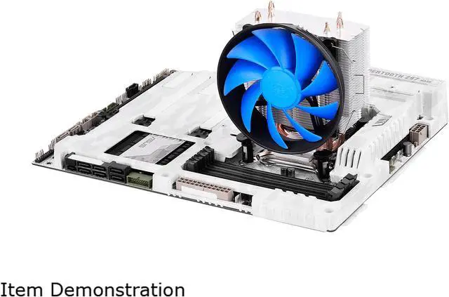 Alt view image 7 of 14 - DEEPCOOL GAMMAXX 300-CPU Cooler 3 Direct Contact Heat Pipes 120mm PWM Silent Fan (AM4 Compatible)