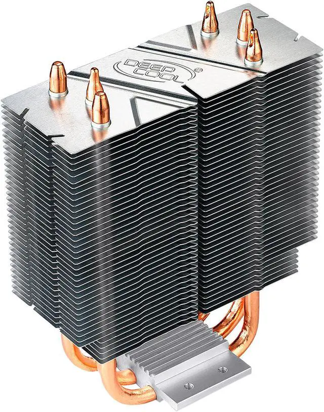 Alt view image 3 of 14 - DEEPCOOL GAMMAXX 300-CPU Cooler 3 Direct Contact Heat Pipes 120mm PWM Silent Fan (AM4 Compatible)