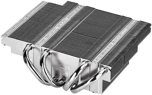 Alt view image 5 of 8 - DEEPCOOL Gamer Storm GABRIEL-CPU Cooler 4 soldered Heatpipes Low Profile Quiet 120X120X20mm PWM Fan Metal Mounting Kit