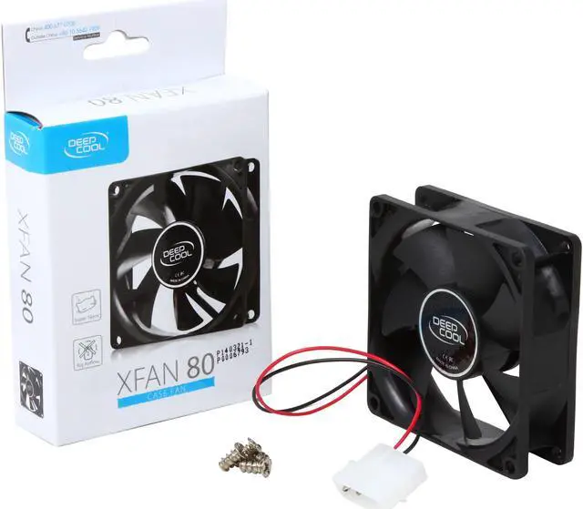 Alt view image 5 of 5 - DEEPCOOL XFAN 80 Hydro Bearing Black Fan
