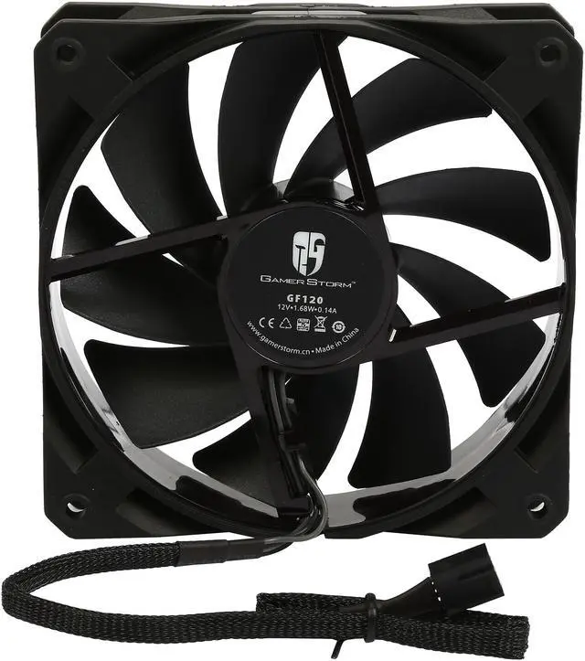 Alt view image 4 of 5 - DEEPCOOL GF 120 FDB Bearing PWM Fan Detachable, Rubber Coating De-vibration Deep Silent