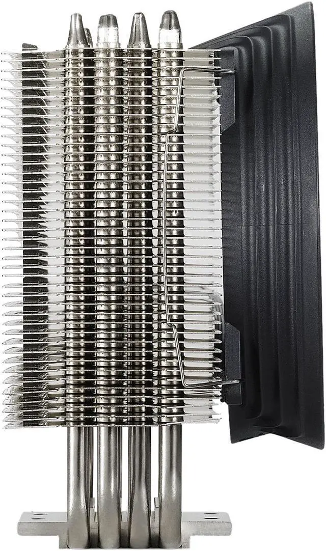 Alt view image 6 of 11 - DEEPCOOL GAMMAXX S40-CPU Cooler 4 Heatpipes 120mm PWM Fan Double Airflow Channel Technology (AM4 Compatible)