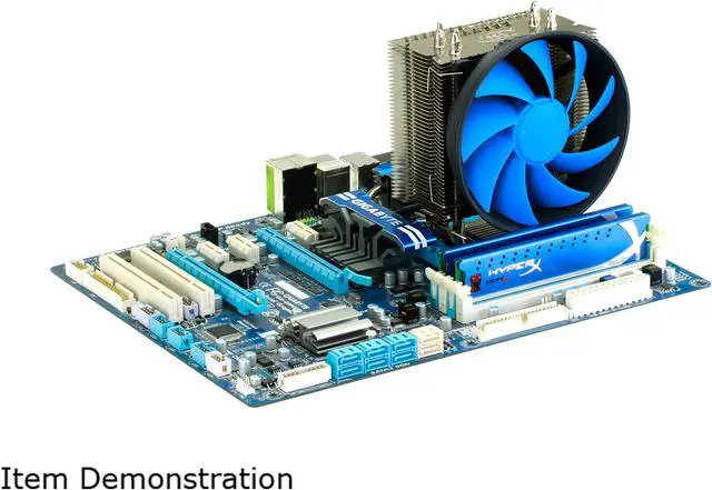 Alt view image 9 of 11 - DEEPCOOL GAMMAXX S40-CPU Cooler 4 Heatpipes 120mm PWM Fan Double Airflow Channel Technology (AM4 Compatible)