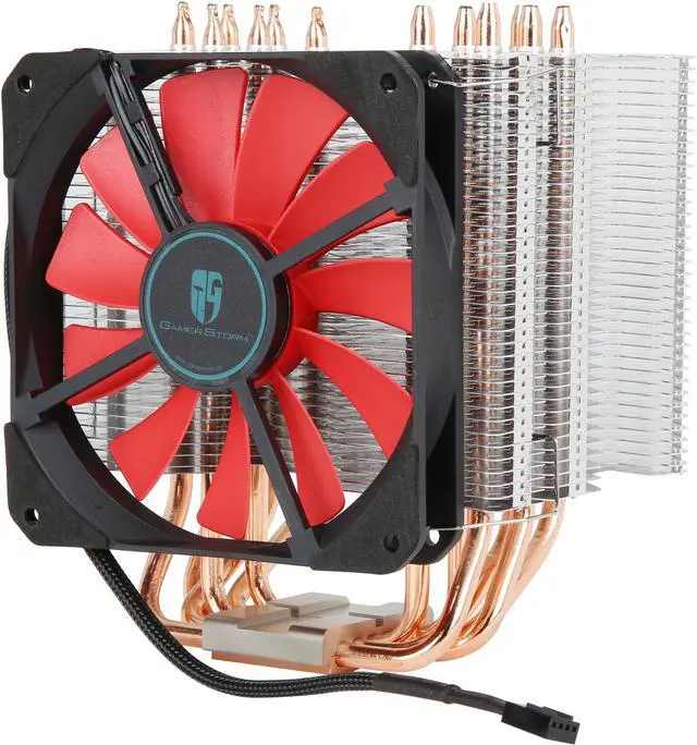 Main image of DEEPCOOL Gamer Storm Lucifer K2-CPU Cooler 120X120X20mm Slim PWM Fan Twin-tower Pure Copper Base Fanless Option Metal Mounting Kit Support LGA2066 / AM4