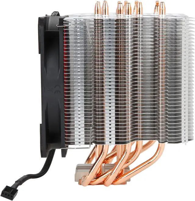 Alt view image 5 of 8 - DEEPCOOL Gamer Storm Lucifer K2-CPU Cooler 120X120X20mm Slim PWM Fan Twin-tower Pure Copper Base Fanless Option Metal Mounting Kit Support LGA2066 / AM4