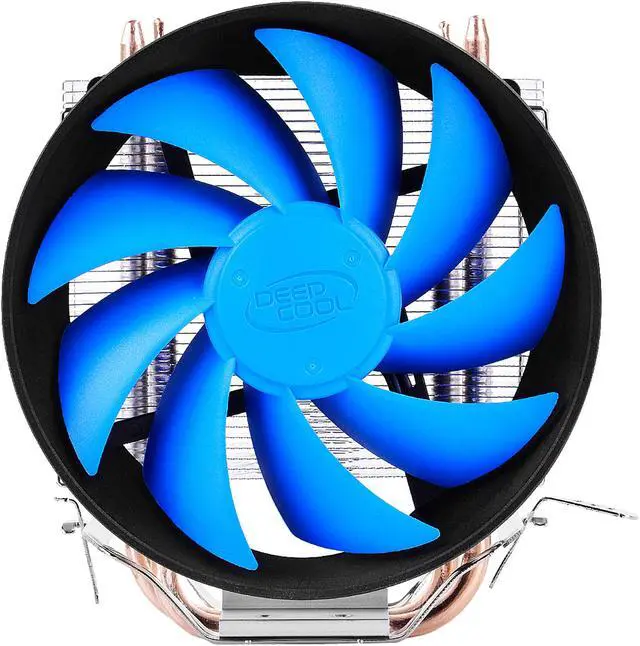 Alt view image 3 of 17 - DEEPCOOL GAMMAXX 200T-CPU Cooler 2 Direct Heat Pipes 120mm PWM Fan
