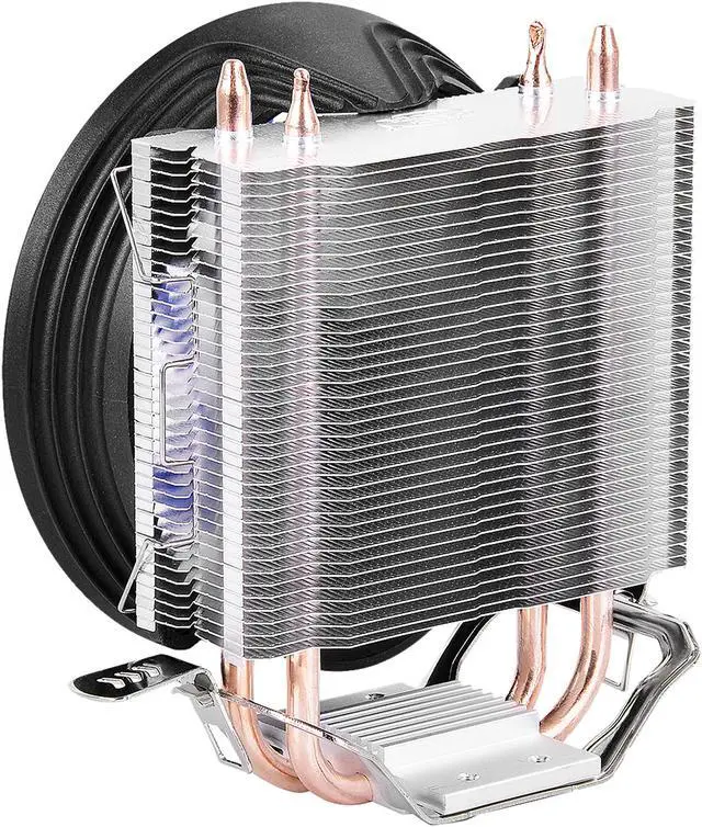 Alt view image 5 of 17 - DEEPCOOL GAMMAXX 200T-CPU Cooler 2 Direct Heat Pipes 120mm PWM Fan