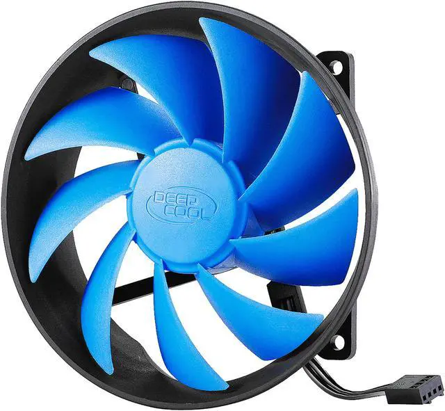 Alt view image 7 of 17 - DEEPCOOL GAMMAXX 200T-CPU Cooler 2 Direct Heat Pipes 120mm PWM Fan