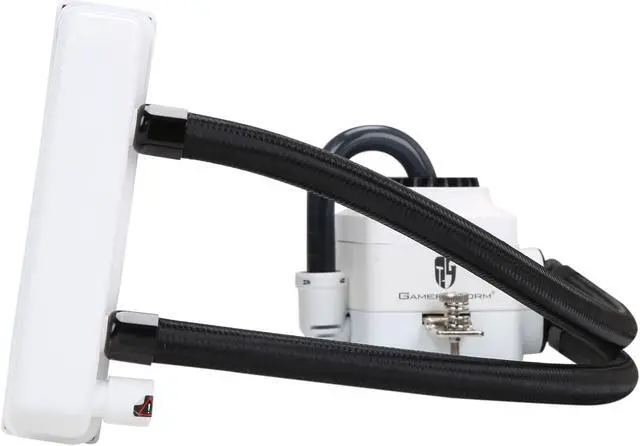 Alt view image 5 of 10 - DEEPCOOL Gamer Storm CAPTAIN 240EX WHITE-AIO CPU Liquid Cooler 240mm Ceramic Bearing Pump Visual Liquid Flow Metal Mounting Kit AM4 Compatible