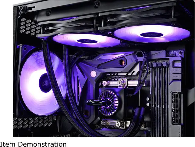 Alt view image 9 of 12 - DEEPCOOL RF 120 (3 in 1) Ultra Quiet PWM Fan 6 High Brightness Controllable RGB LED Lights (Controlling up to 6 RGB Devices Connected)