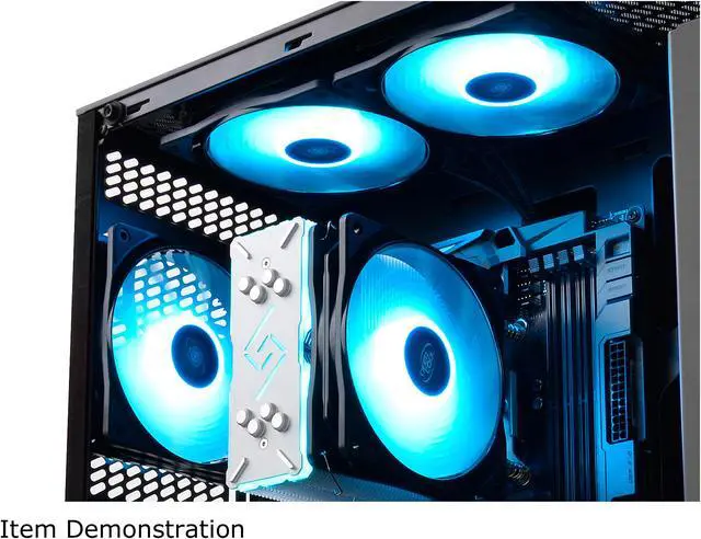 Alt view image 10 of 12 - DEEPCOOL RF 120 (3 in 1) Ultra Quiet PWM Fan 6 High Brightness Controllable RGB LED Lights (Controlling up to 6 RGB Devices Connected)