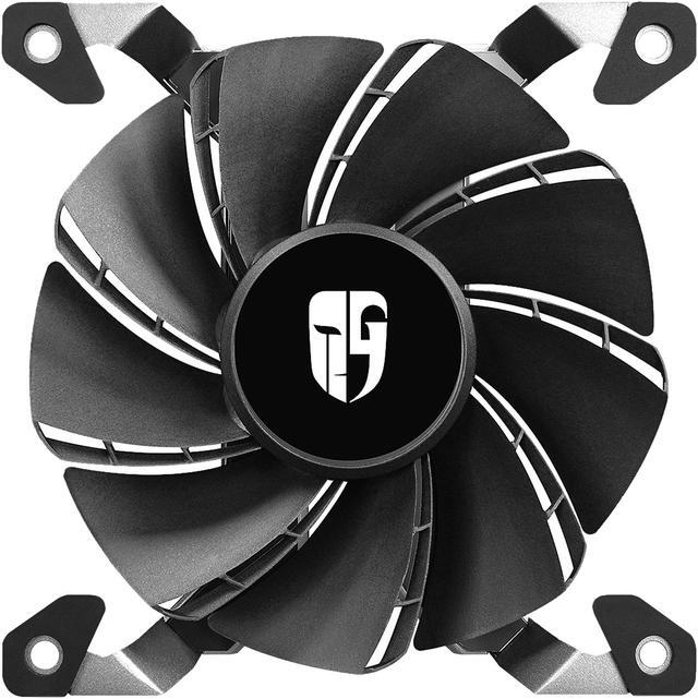 Alt view image 6 of 15 - DEEPCOOL Gamer Storm MF120 (3 in 1) 3x120mm Smart Case Fan APP Programmed Fan Speed and RGB Lighting Modes Frameless and Two Layer Blower Blades Design WIFI Connection