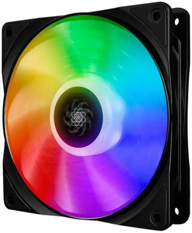 Alt view image 2 of 20 - DEEPCOOL CF 120 (3 in 1) Super Silent PWM Intelligent Control Addressable RGB Fan Motherboard Sync A-RGB Controller High Performance