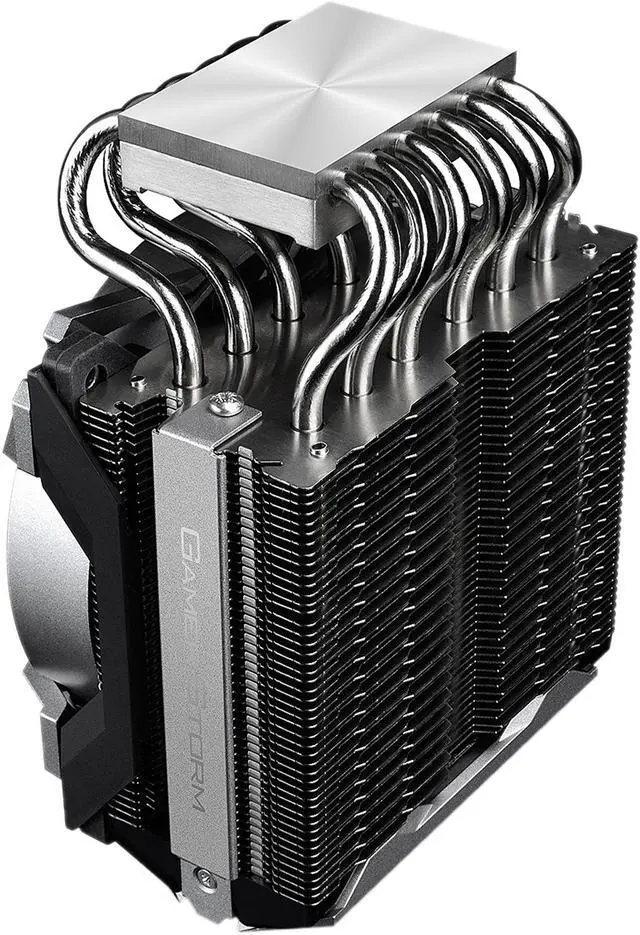 Alt view image 4 of 10 - DEEPCOOL Gamer Storm Fryzen TR4 Addressable RGB Motherboard Control 6 Boot-shaped Heatpipes Metal Frame Fan 16.7 M True Color RGB Supports AMD TR4/AM4