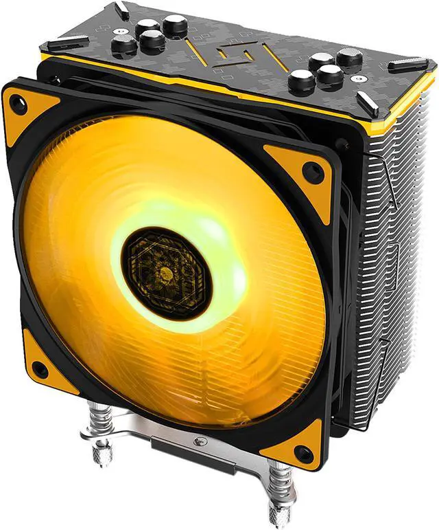 Main image of DEEPCOOL GAMMAXX GT TGA TUF Gaming Alliance Edition Synchronized RGB all-aluminum Housing and Fan CPU Air Cooler 4 Heatpipes easy installation