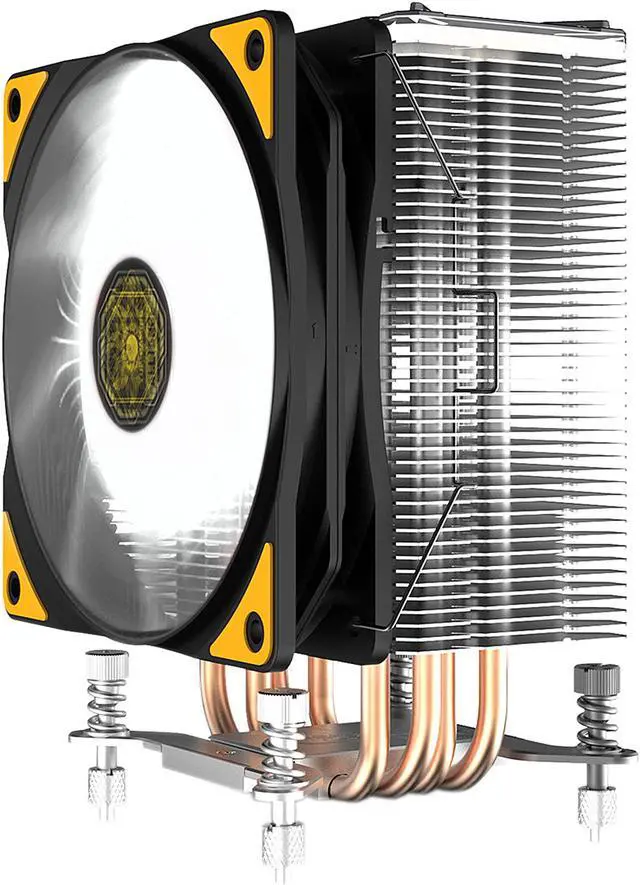 Alt view image 4 of 10 - DEEPCOOL GAMMAXX GT TGA TUF Gaming Alliance Edition Synchronized RGB all-aluminum Housing and Fan CPU Air Cooler 4 Heatpipes easy installation