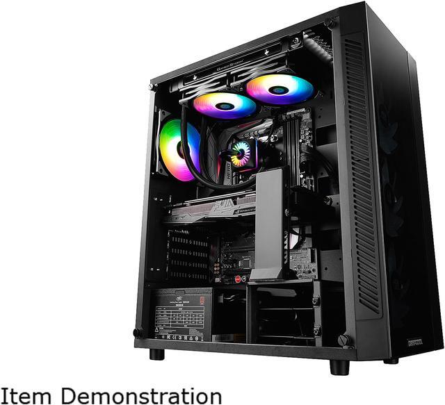Alt view image 12 of 17 - DEEPCOOL Gamer Storm CAPTAIN 240 PRO ADD RGB M/B Control Ceramic Bearing Air pressure Adjustable Automatically Liquid CPU Cooler TR4 Compatible
