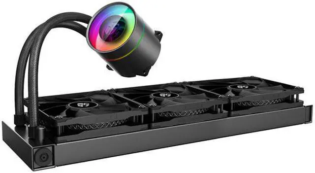 Alt view image 5 of 7 - DEEPCOOL Castle 360EX, Addressable RGB AIO Liquid CPU Cooler, Anti-Leak Technology Inside, Cable Controller and 5V ADD RGB 3-Pin Motherboard Control, TR4/AM4 Supported LGA 1700 Compatible