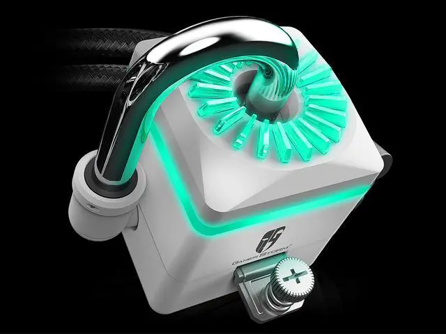 Alt view image 4 of 10 - DEEPCOOL Gamer Storm CAPTAIN 360X WHITE, RGB AIO Liquid CPU Cooler, White LED Waterblock, Anti-Leak Technology Inside, 12V RGB 4-Pin Motherboard Control, TR4/AM4 Compatible