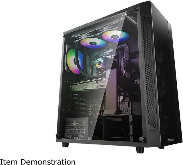 Alt view image 9 of 10 - DEEPCOOL GAMERSTORM CAPTAIN 240PRO V2, Addressable RGB AIO Liquid CPU Cooler, Anti-Leak Technology Inside, Cable Controller and 5V ADD RGB 3-Pin Motherboard Control