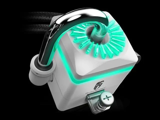 Alt view image 6 of 10 - DEEPCOOL Gamer Storm CAPTAIN 240X WHITE, RGB AIO Liquid CPU Cooler, White LED Waterblock, Anti-Leak Technology Inside, 12V RGB 4-Pin Motherboard Control, TR4/AM4 Compatible