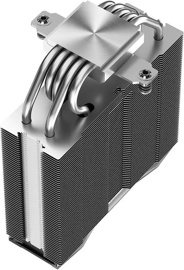 Alt view image 5 of 10 - DeepCool AS500 CPU Air Cooler, Universal RAM Height Compatibility, 140mm PWM Fan, A-RGB Top Cover, 5 heat pipe design for Intel Core/AMD Ryzen CPUs