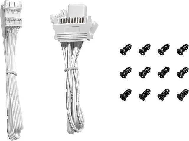 Alt view image 6 of 7 - DeepCool FC120 WHITE-3IN1 Performance 120mm ARGB LED PWM Fan, Daisy-Chain Interconnect Cable, White, Triple White