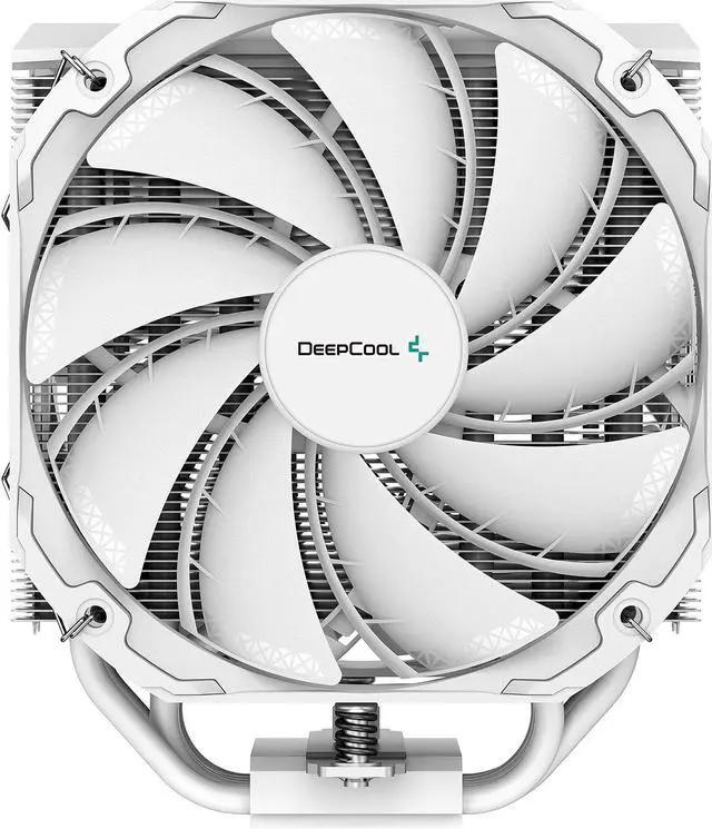 Alt view image 4 of 9 - DeepCool AS500 PLUS WH CPU Air Cooler, Universal RAM Height Compatibility, Two 140mm PWM Fan, A-RGB Top Cover, 5 heat pipe design for Intel Core/AMD Ryzen CPUs, White