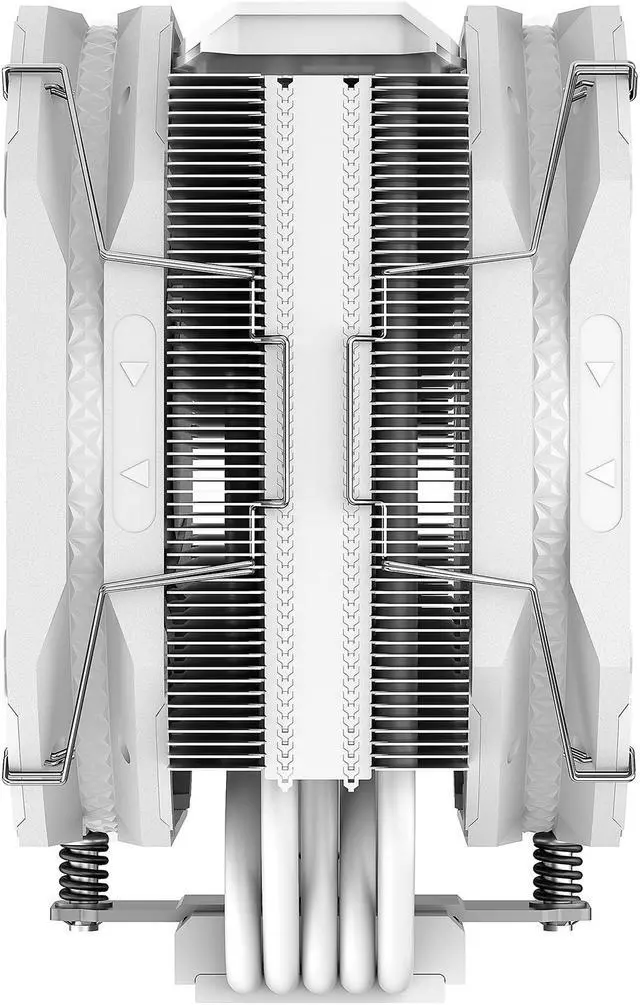 Alt view image 5 of 9 - DeepCool AS500 PLUS WH CPU Air Cooler, Universal RAM Height Compatibility, Two 140mm PWM Fan, A-RGB Top Cover, 5 heat pipe design for Intel Core/AMD Ryzen CPUs, White
