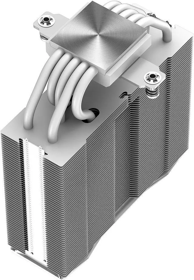 Alt view image 7 of 9 - DeepCool AS500 PLUS WH CPU Air Cooler, Universal RAM Height Compatibility, Two 140mm PWM Fan, A-RGB Top Cover, 5 heat pipe design for Intel Core/AMD Ryzen CPUs, White