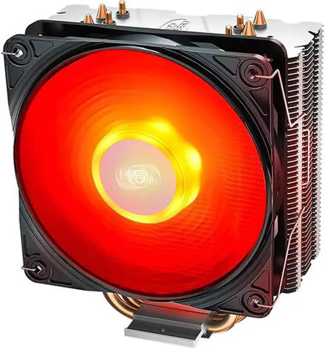 Alt view image 3 of 12 - Deepcool DP-MCH4-GMX400V2-RD 120mm Hydro GAMMAXX 400 V2 (Red) CPU Cooler