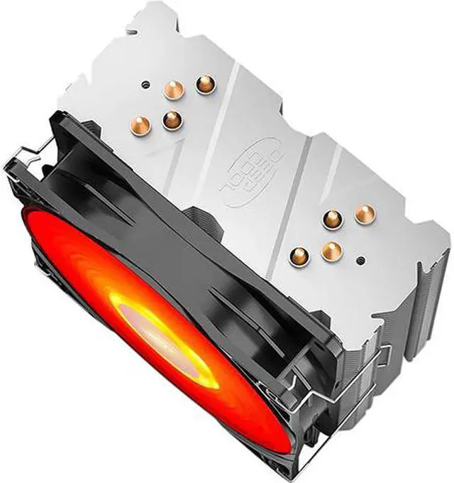Alt view image 4 of 12 - Deepcool DP-MCH4-GMX400V2-RD 120mm Hydro GAMMAXX 400 V2 (Red) CPU Cooler