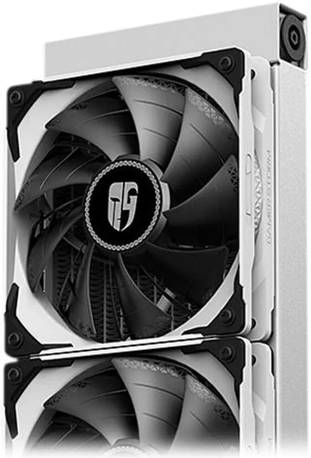 Alt view image 2 of 4 - DEEPCOOL CASTLE 360EX WHITE DP-GS-H12W-CSL360EXWH Water Cooler