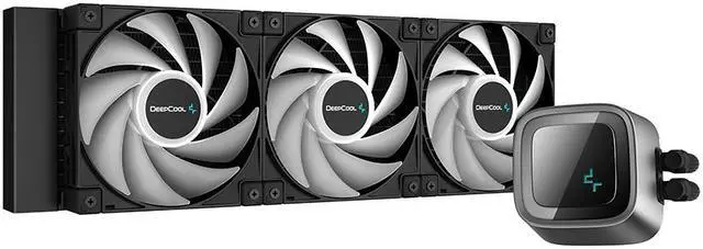 Alt view image 3 of 9 - DEEPCOOL LS720 R-LS720-BKAMNT-G-1 FN1749 Simple Water Cooling CPU Cooler with ARGB Fan, 14.2 inches (360 mm)