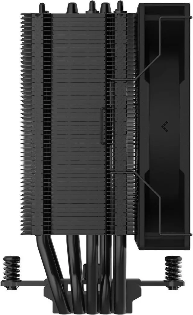 Alt view image 5 of 10 - DeepCool AG500 BK ARGB Single-Tower Performance CPU Cooler, 5 Copper Heat Pipes,  120mm ARGB PWM Fan, White