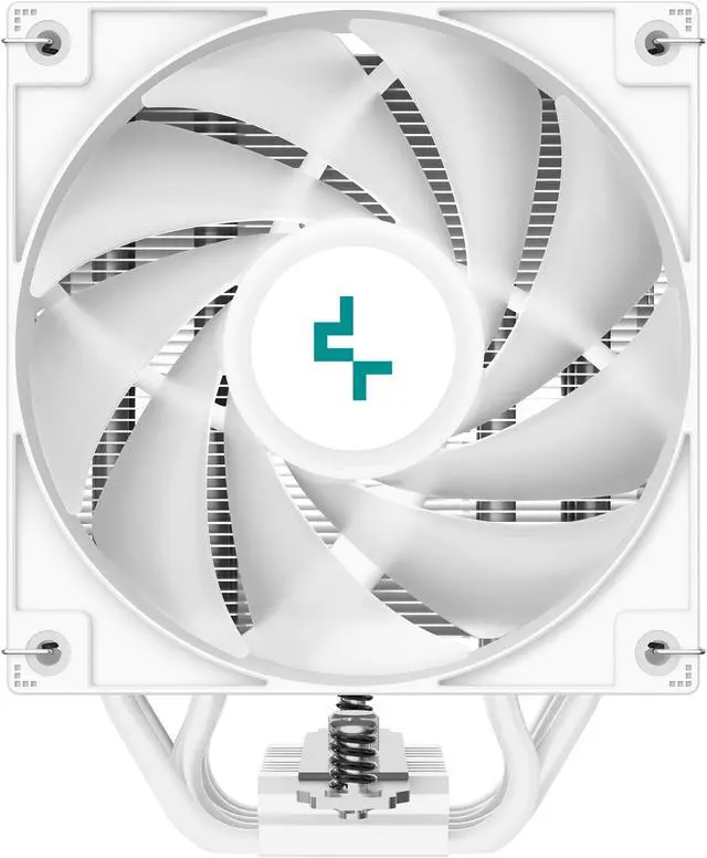 Alt view image 4 of 10 - DeepCool AG500 WH ARGB Single-Tower Performance CPU Cooler, 5 Copper Heat Pipes, 120mm ARGB PWM Fan, White