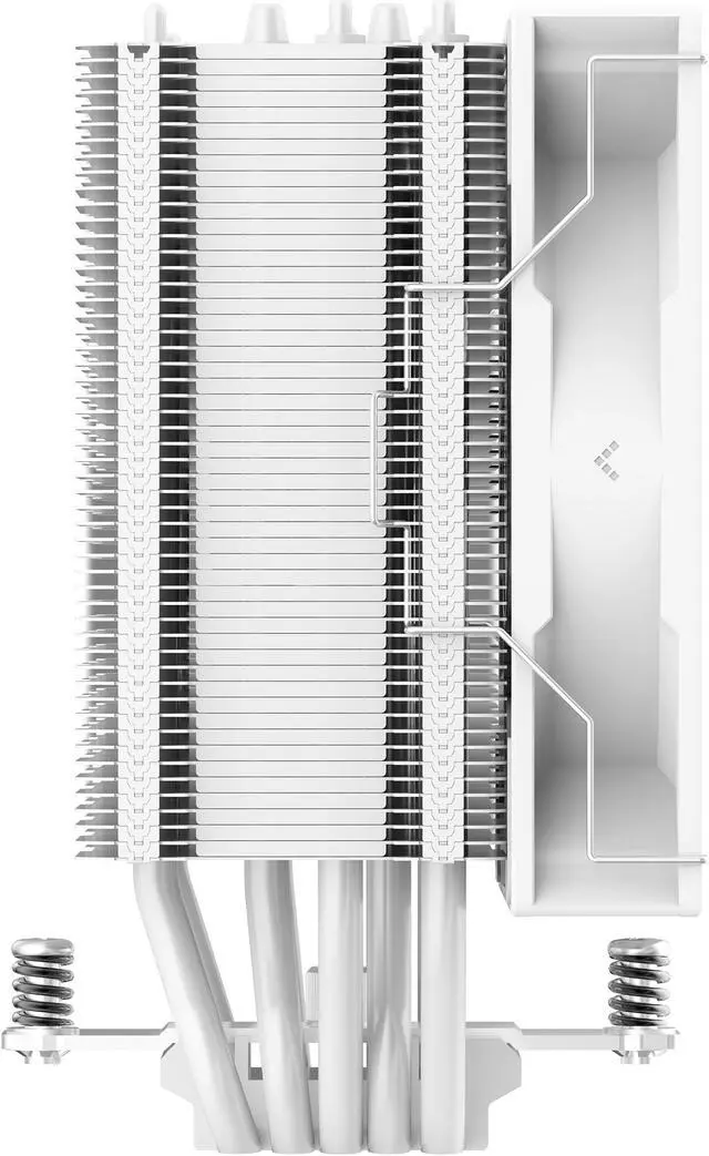 Alt view image 5 of 10 - DeepCool AG500 WH ARGB Single-Tower Performance CPU Cooler, 5 Copper Heat Pipes, 120mm ARGB PWM Fan, White