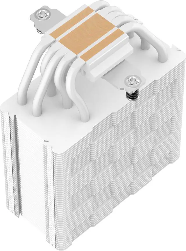 Alt view image 6 of 10 - DeepCool AG500 WH ARGB Single-Tower Performance CPU Cooler, 5 Copper Heat Pipes, 120mm ARGB PWM Fan, White
