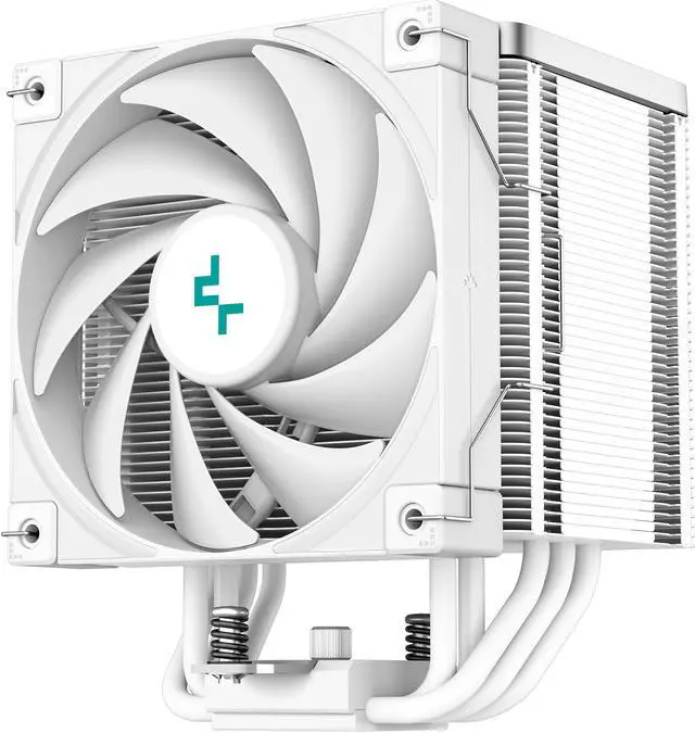 Alt view image 2 of 10 - DeepCool AK500 WH High-Performance CPU Cooler, 5 Copper Heat Pipes, Single-Tower Heatsink, 120mm FDB PWM Fan, 240W