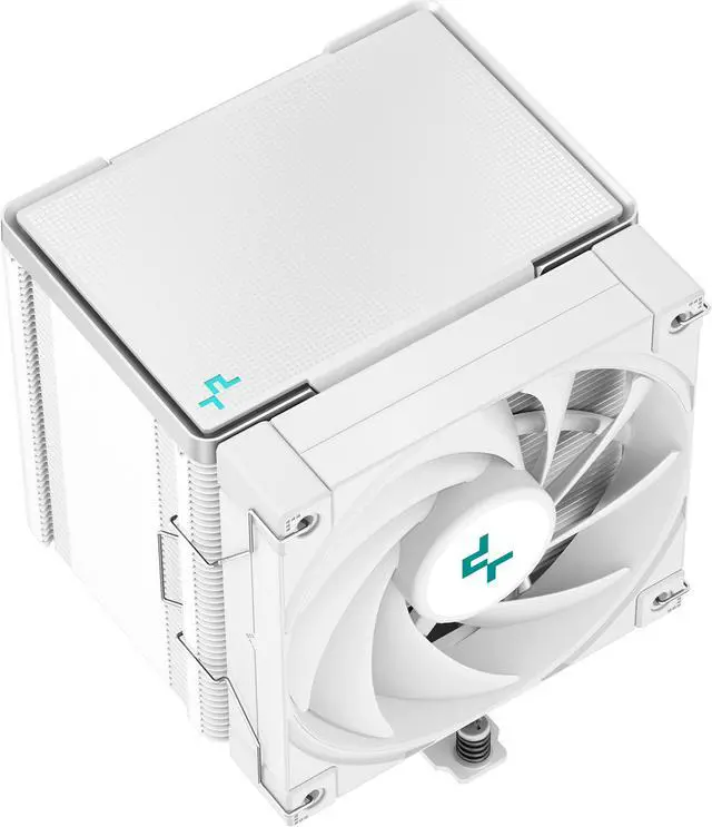 Alt view image 3 of 10 - DeepCool AK500 WH High-Performance CPU Cooler, 5 Copper Heat Pipes, Single-Tower Heatsink, 120mm FDB PWM Fan, 240W