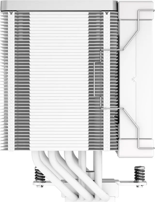 Alt view image 5 of 10 - DeepCool AK500 WH High-Performance CPU Cooler, 5 Copper Heat Pipes, Single-Tower Heatsink, 120mm FDB PWM Fan, 240W
